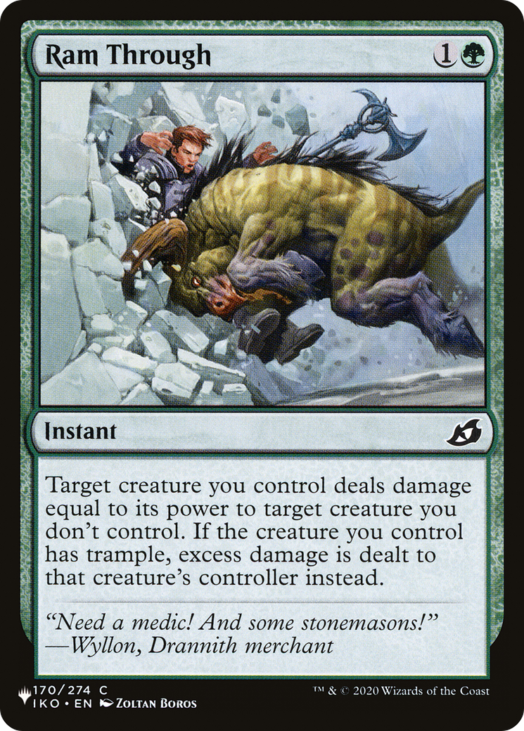 Image of Ram Through (LIST-IKO-170) - The List