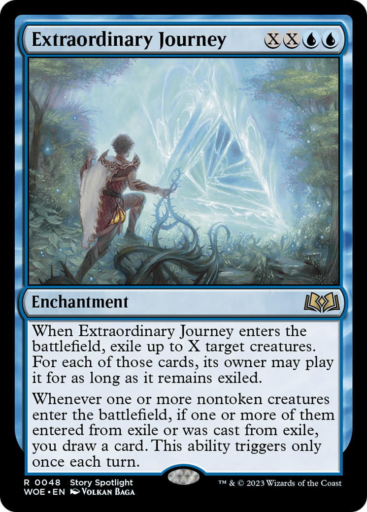 Image of Extraordinary Journey (WOE-048) - Wilds of Eldraine