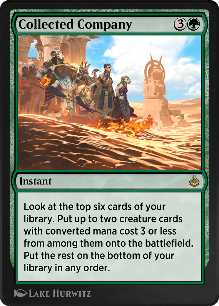 Image of Collected Company (AKR-186) - Amonkhet Remastered