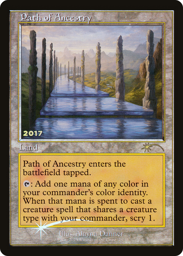 Image of Path of Ancestry (30A-P-025) - 30th Anniversary Play Promos Foil