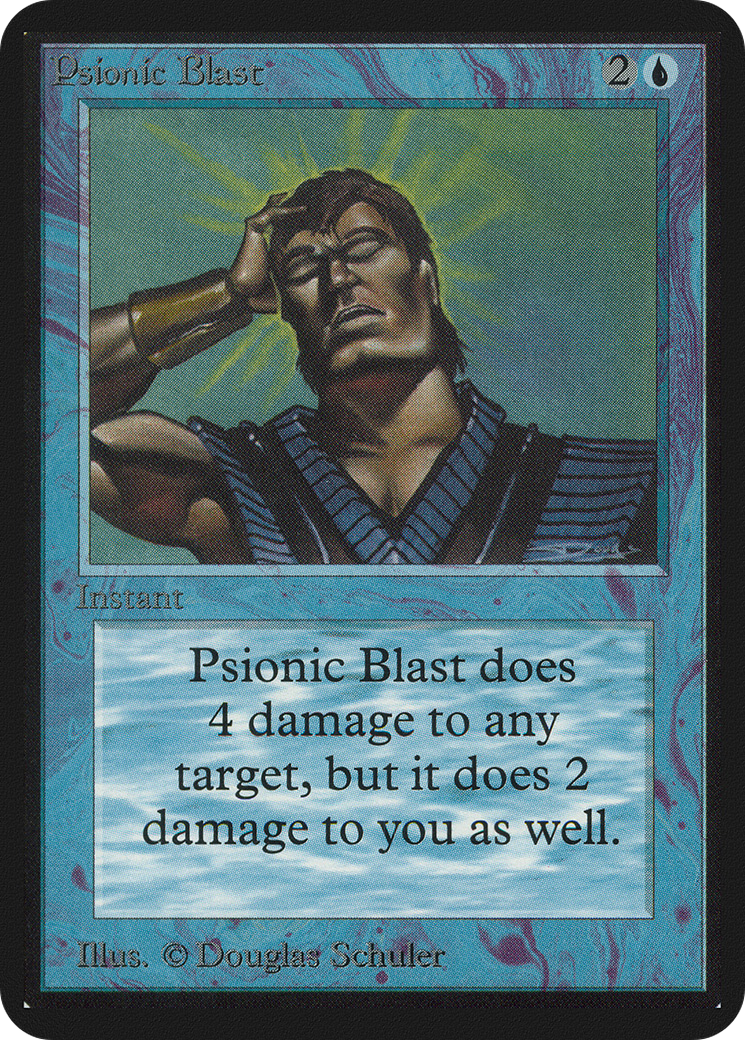 Image of Psionic Blast (LEA-) - Limited Edition Alpha