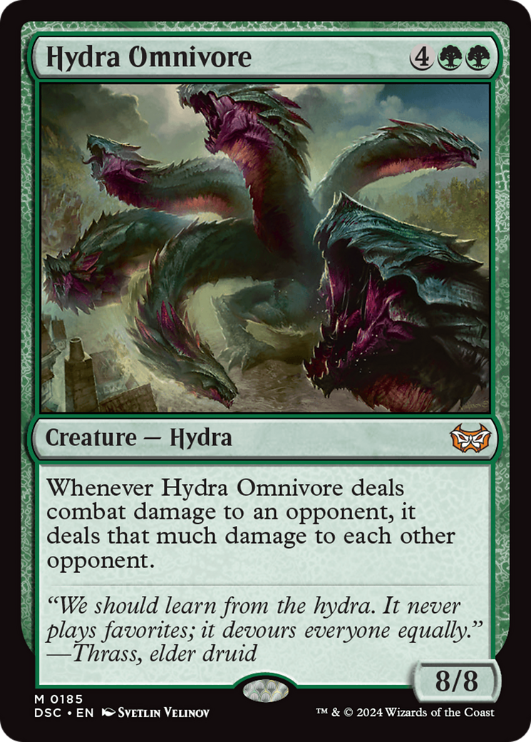 Image of Hydra Omnivore (DSC-185) - Duskmourn: House of Horror Commander