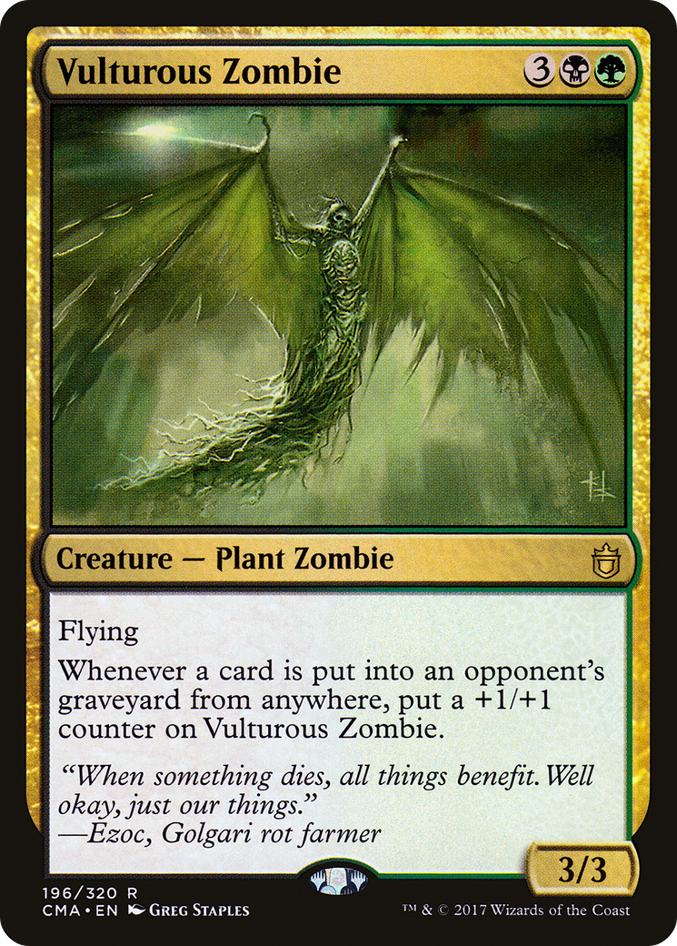 Image of Vulturous Zombie (CMA-196) - Commander Anthology