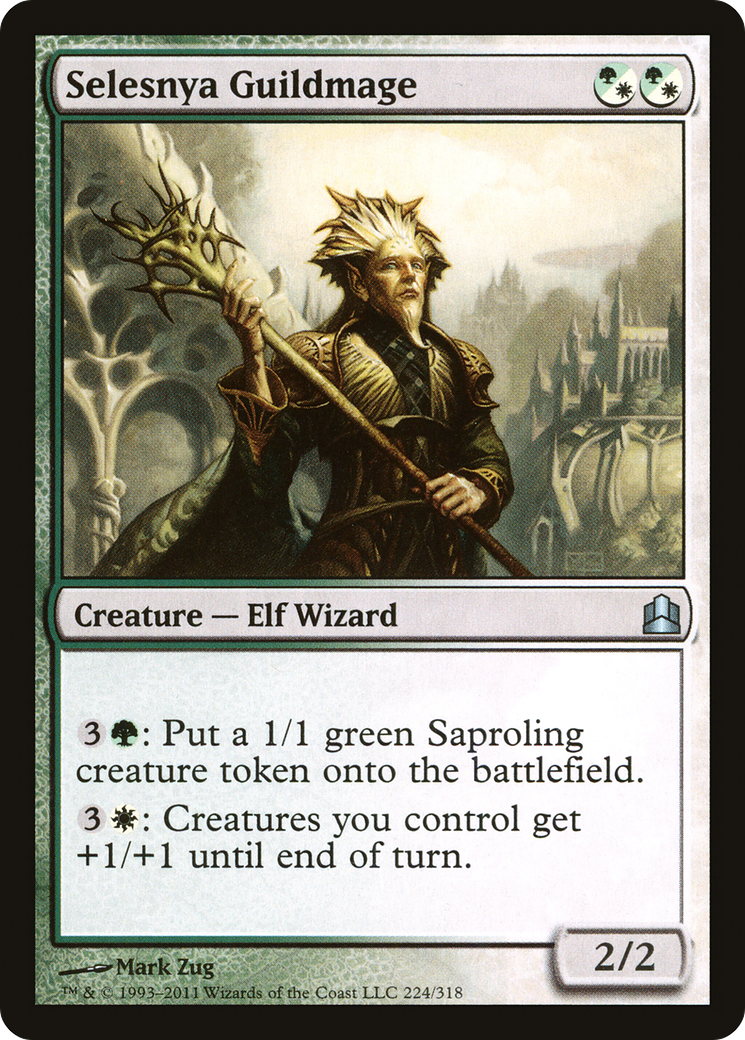 Image of Selesnya Guildmage (CMD-224) - Commander 2011