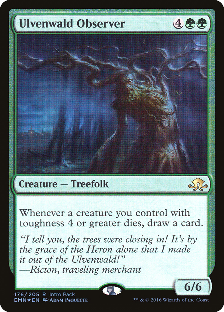 Image of Ulvenwald Observer (UMP-176) - Eldritch Moon Promos Foil