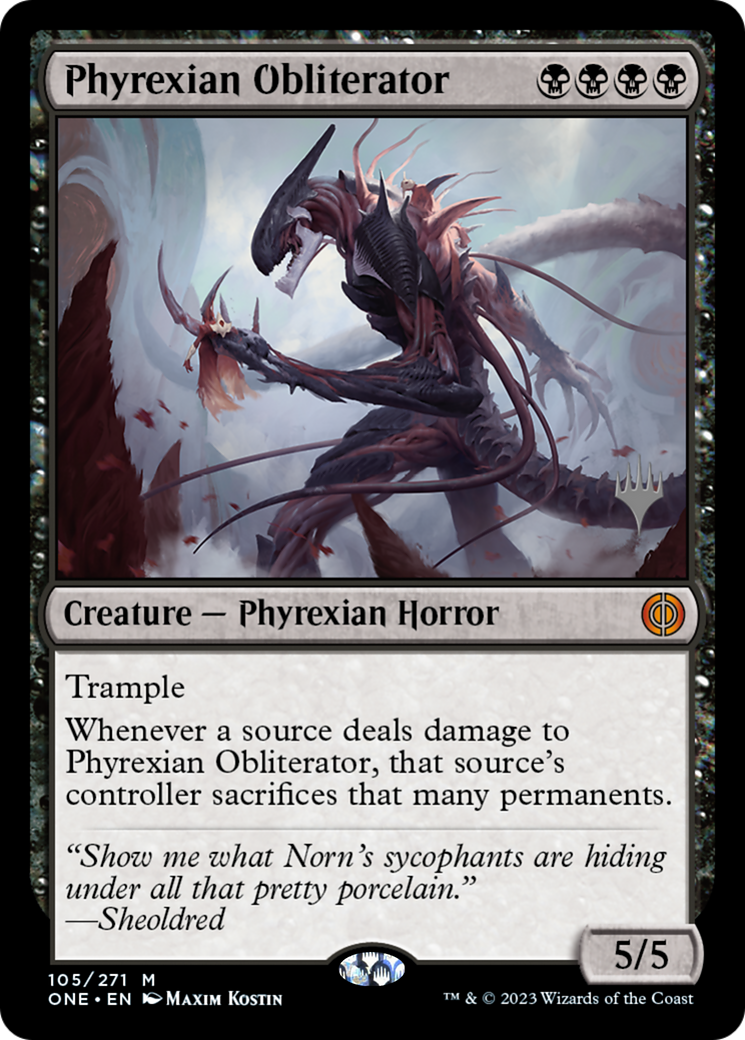 Image of Phyrexian Obliterator (PPONE-105) - Phyrexia: All Will Be One Promos