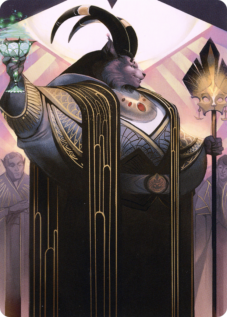 Image of Jetmir, Nexus of Revels // Jetmir, Nexus of Revels (ASNC-068) - New Capenna Art Series (Borderless)