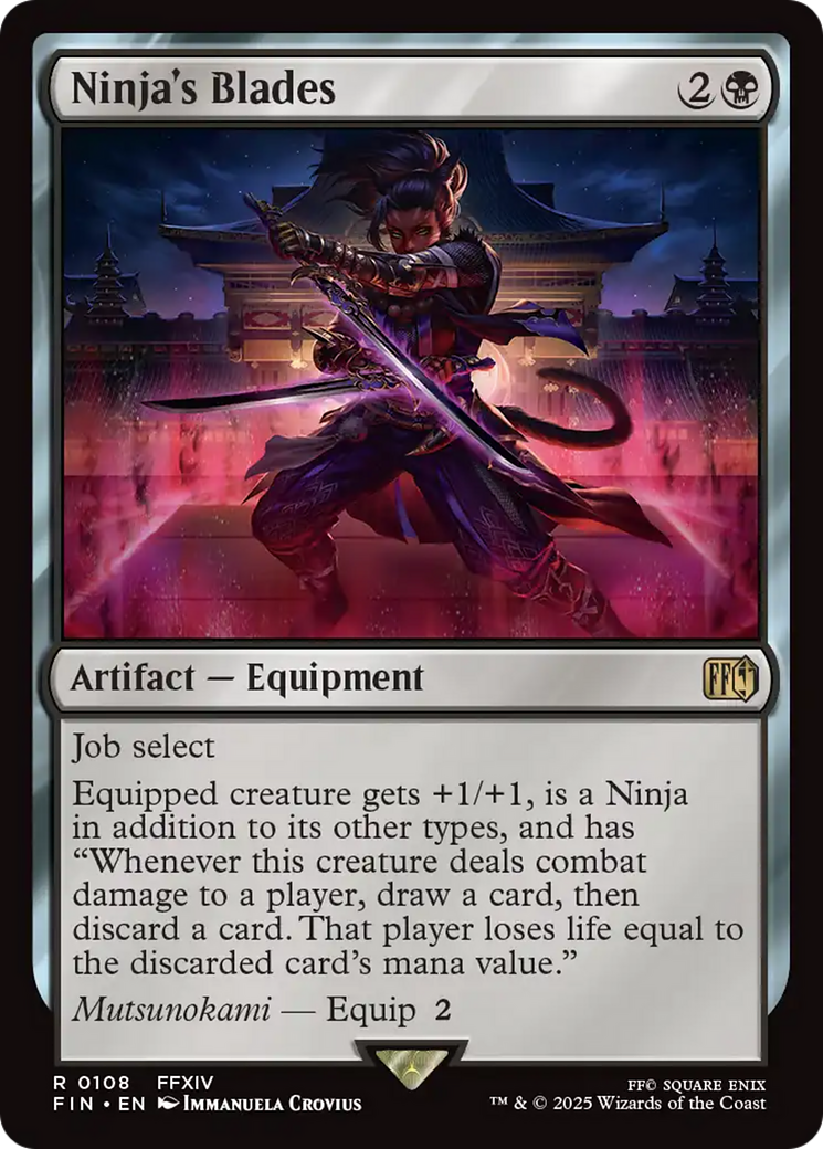 Image of Ninja's Blades (FIN-108) - FINAL FANTASY