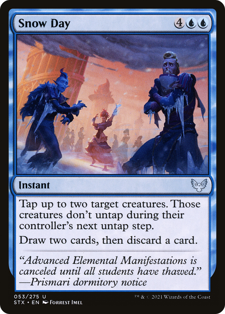 Image of Snow Day (STX-053) - Strixhaven: School of Mages Foil