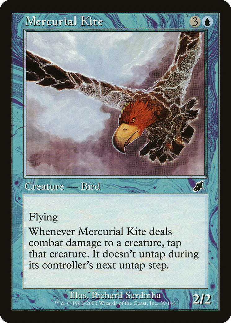 Image of Mercurial Kite (SCG-039) - Scourge Foil