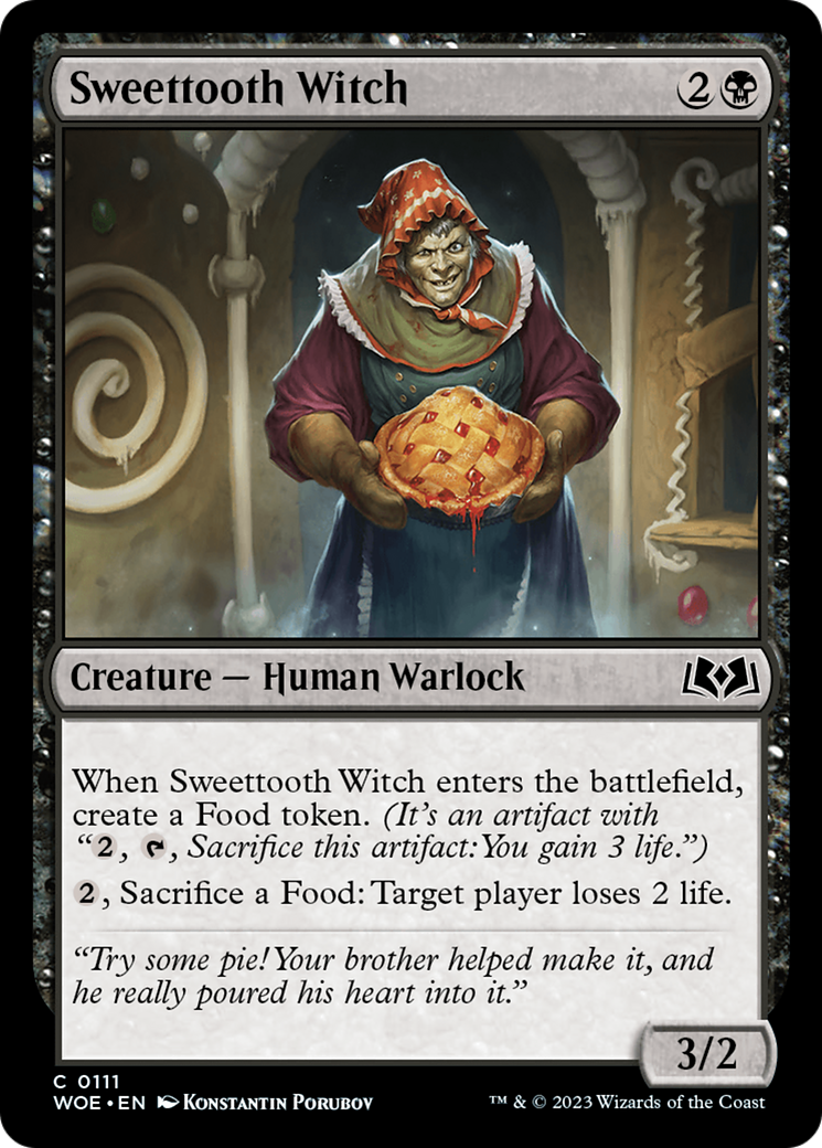 Image of Sweettooth Witch (WOE-111) - Wilds of Eldraine