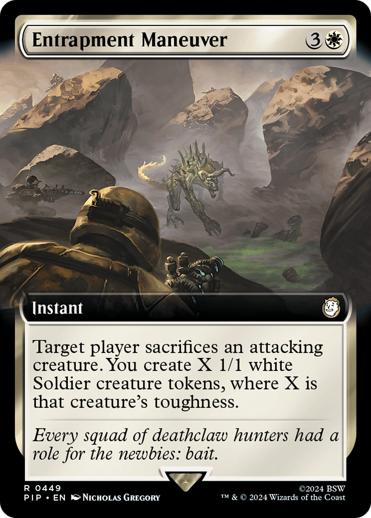 Image of Entrapment Maneuver (Extended Art) (PIP-449) - Fallout: (Extended Art)