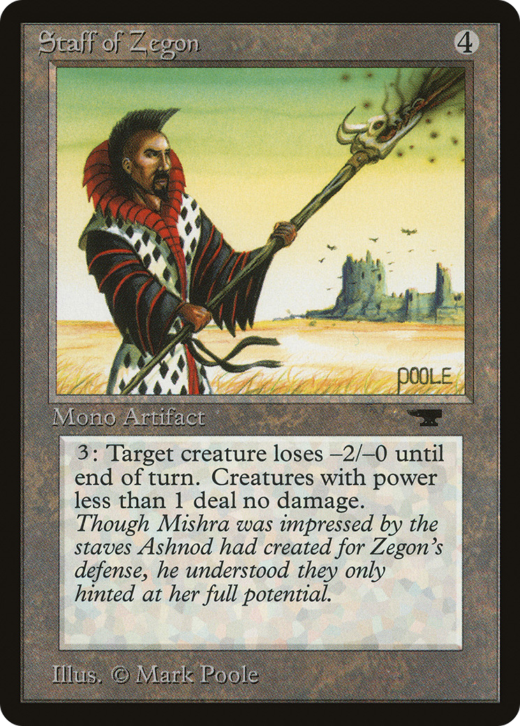 Image of Staff of Zegon (ATQ-) - Antiquities