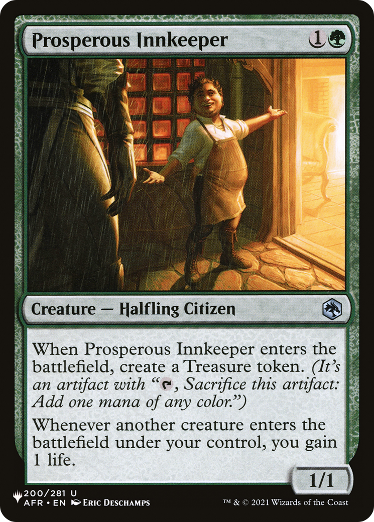 Image of Prosperous Innkeeper (LIST-AFR-200) - The List