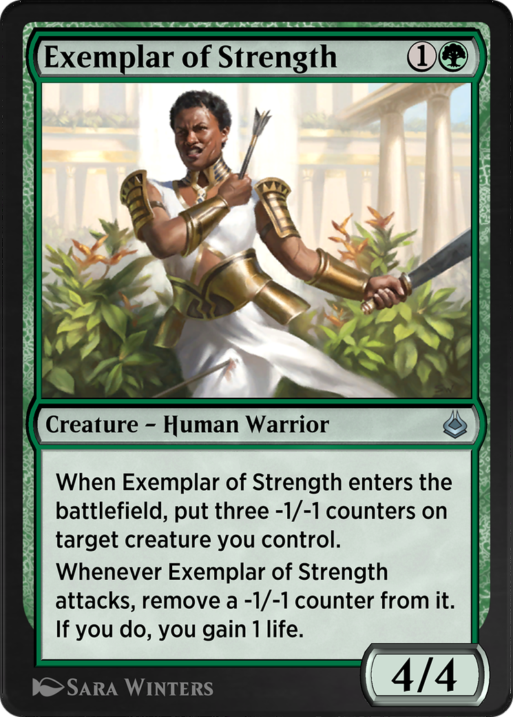 Image of Exemplar of Strength (AKR-190) - Amonkhet Remastered