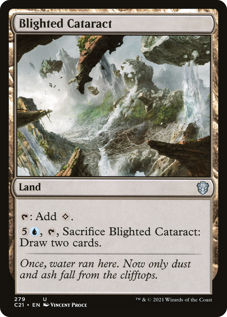 Image of Blighted Cataract (C21-279) - Commander 2021