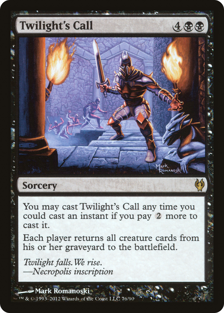 Image of Twilight's Call (DDJ-076) - Duel Decks: Izzet vs. Golgari