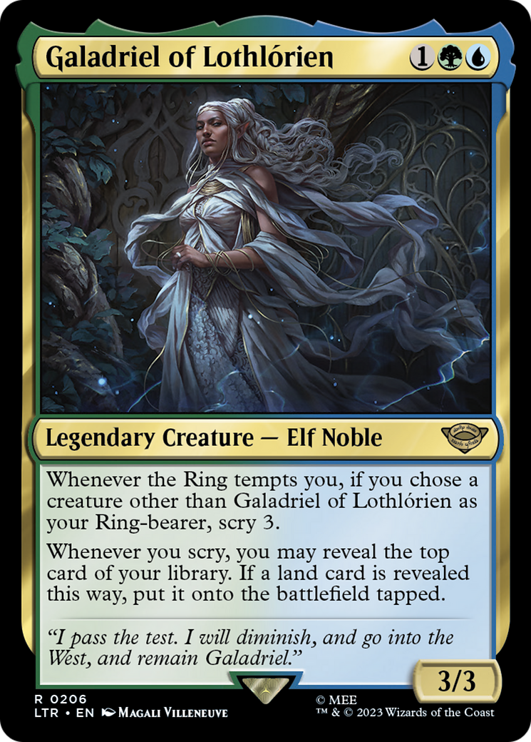 Image of Galadriel of Lothlorien (LTR-206) - The Lord of the Rings: Tales of Middle-earth