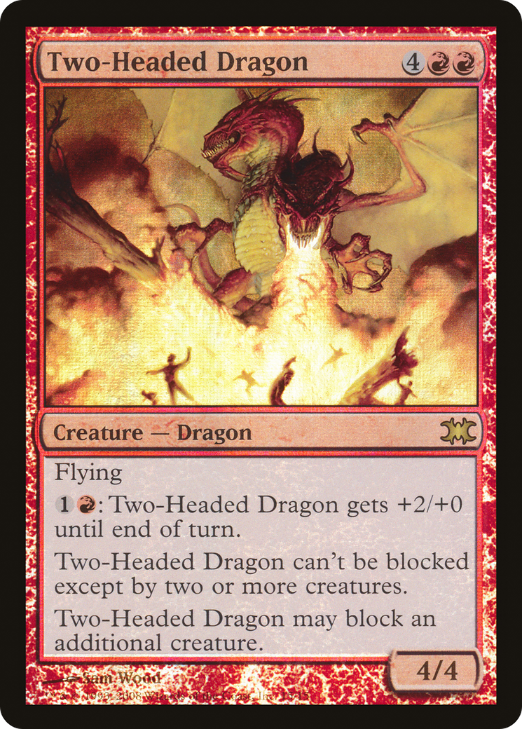 Image of Two-Headed Dragon (DRB-015) - From the Vault: Dragons Foil