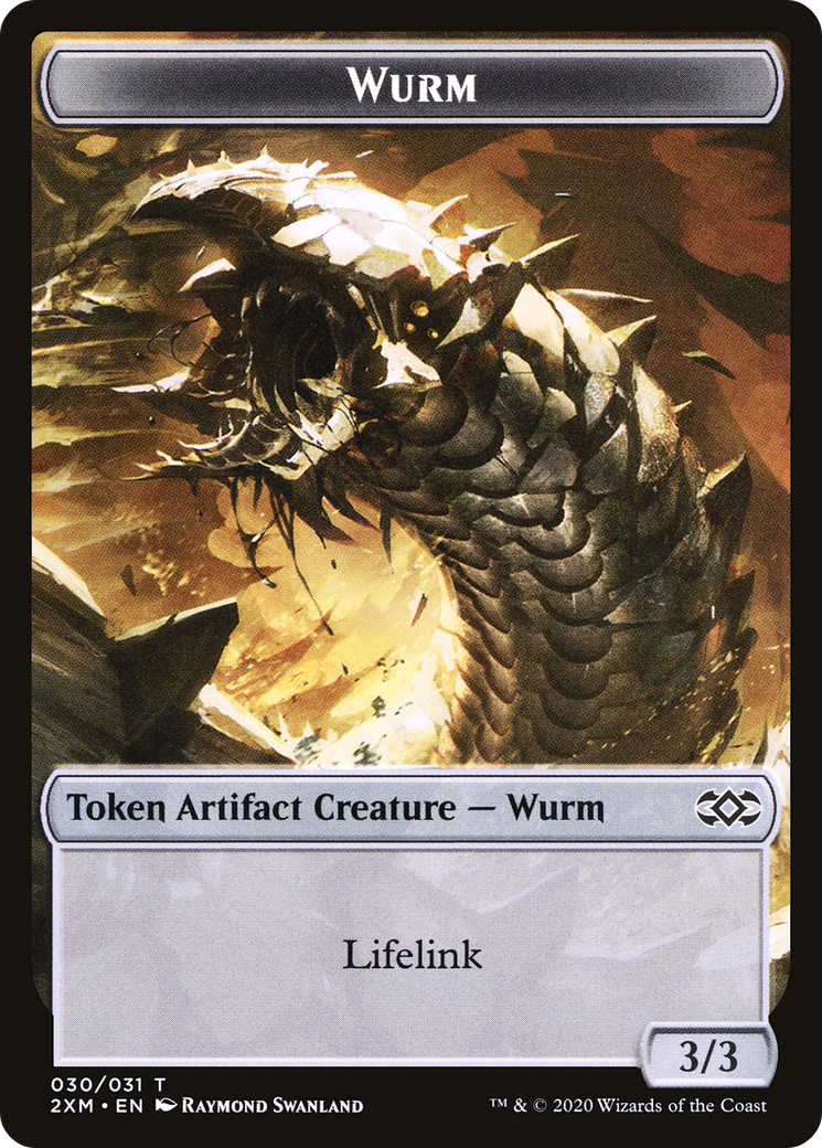 Image of Wurm (T2XM-030) - Double Masters Tokens