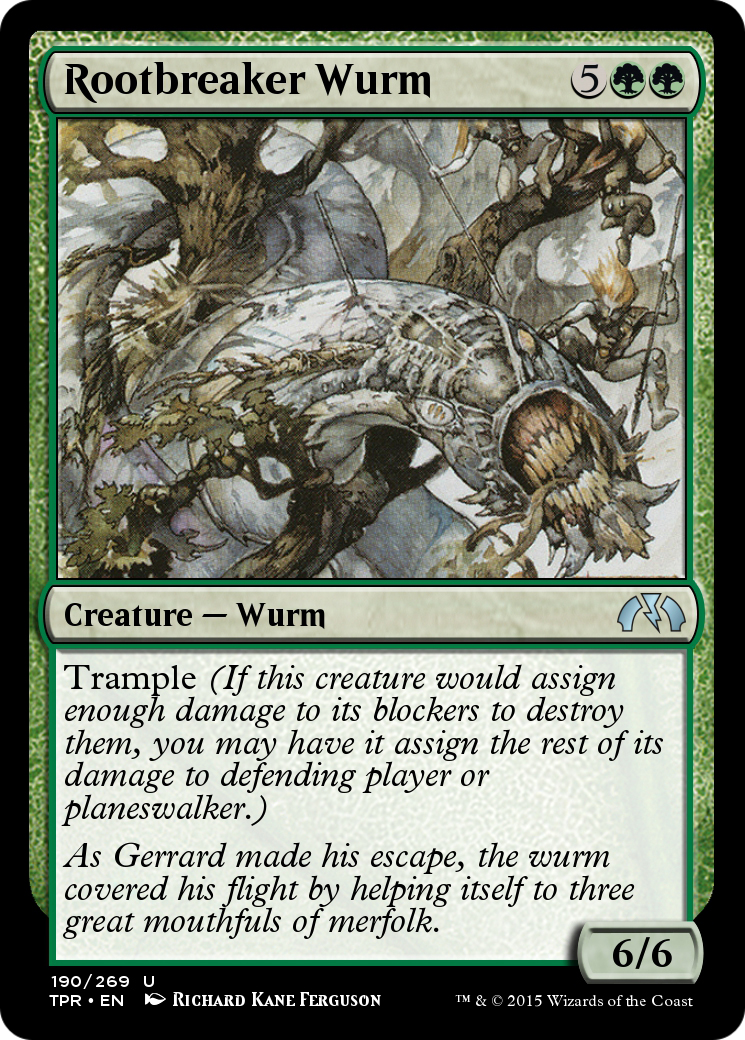 Image of Rootbreaker Wurm (TPR-190) - Tempest Remastered