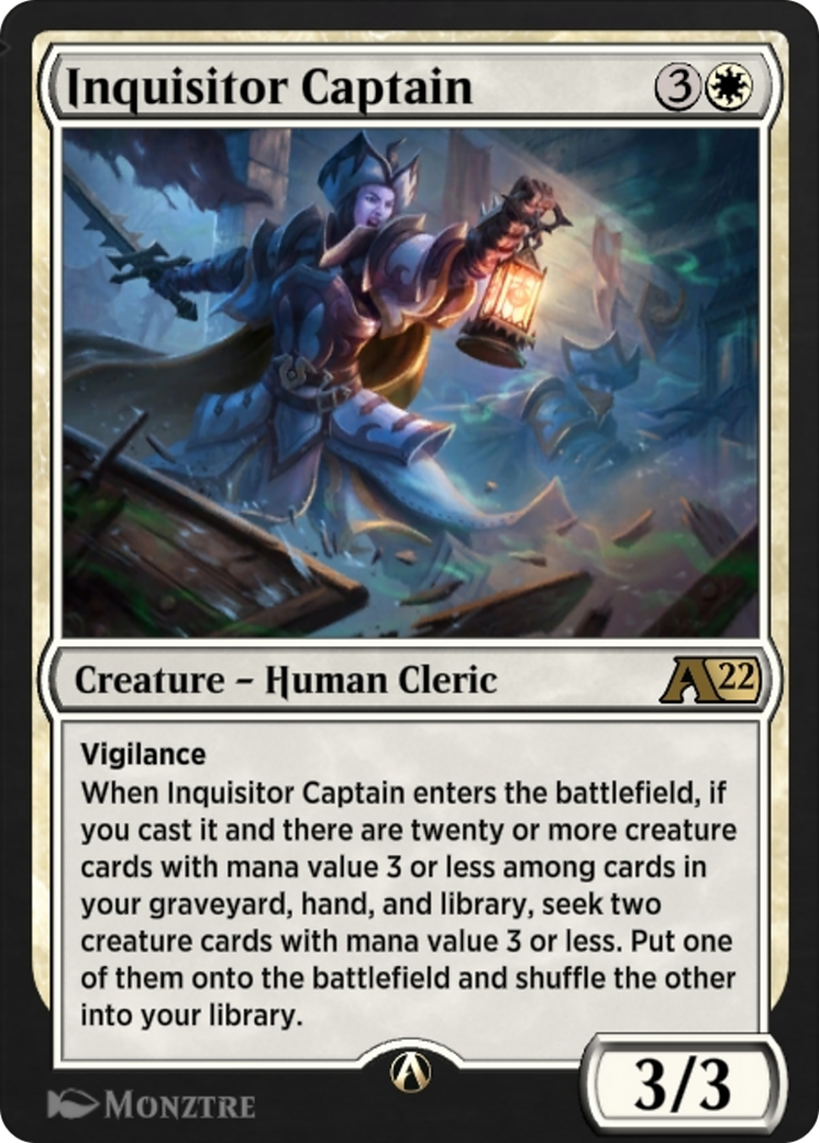 Image of Inquisitor Captain (Y22-008) - Alchemy: Innistrad