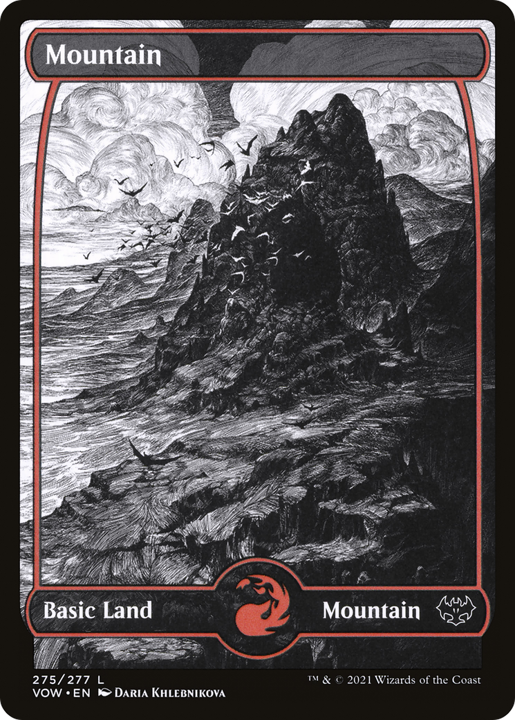 Image of Mountain (275) (VOW-275) - Innistrad: Crimson Vow: (Showcase)
