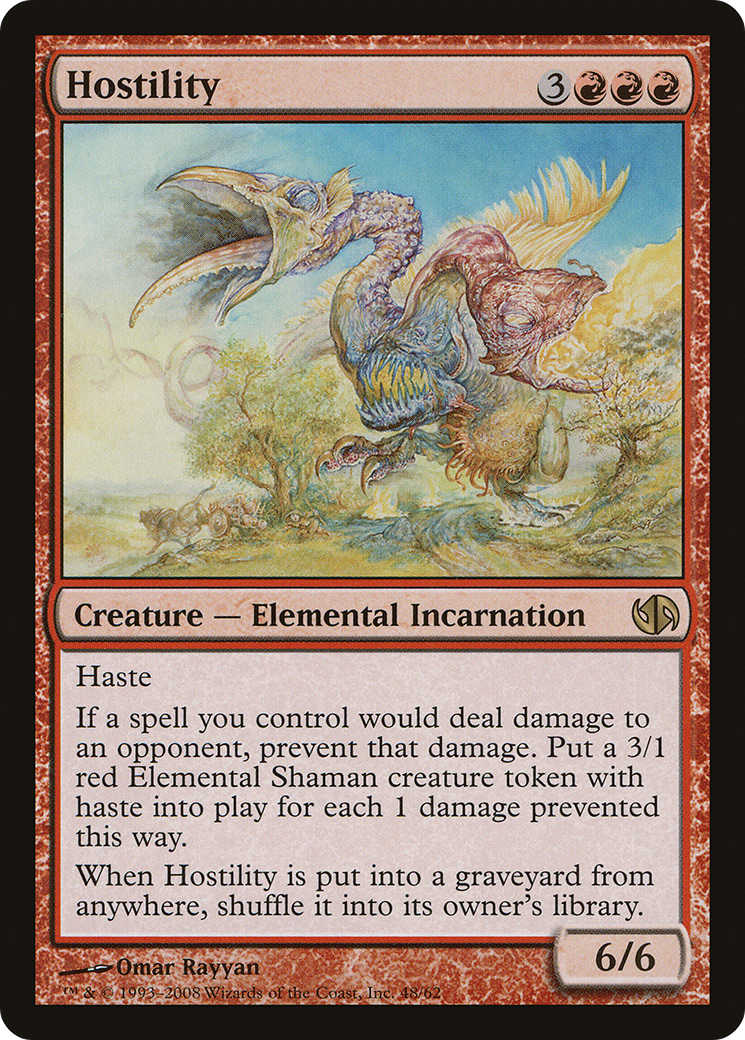 Image of Hostility (DD2-048) - Duel Decks: Jace vs. Chandra