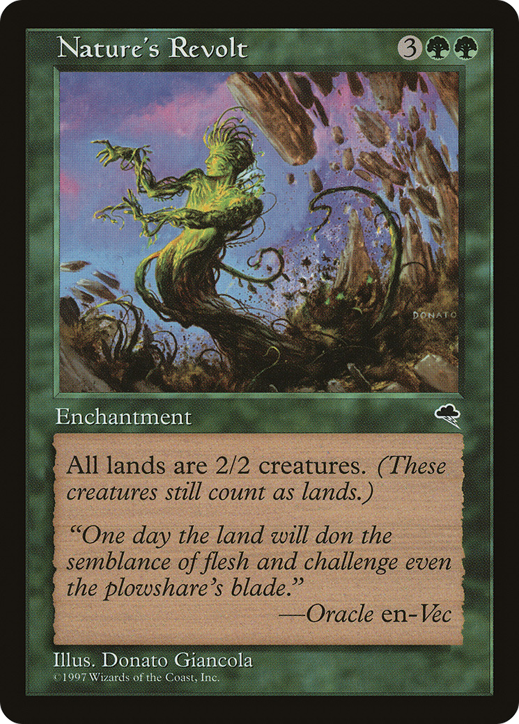 Image of Nature's Revolt (TMP-240) - Tempest