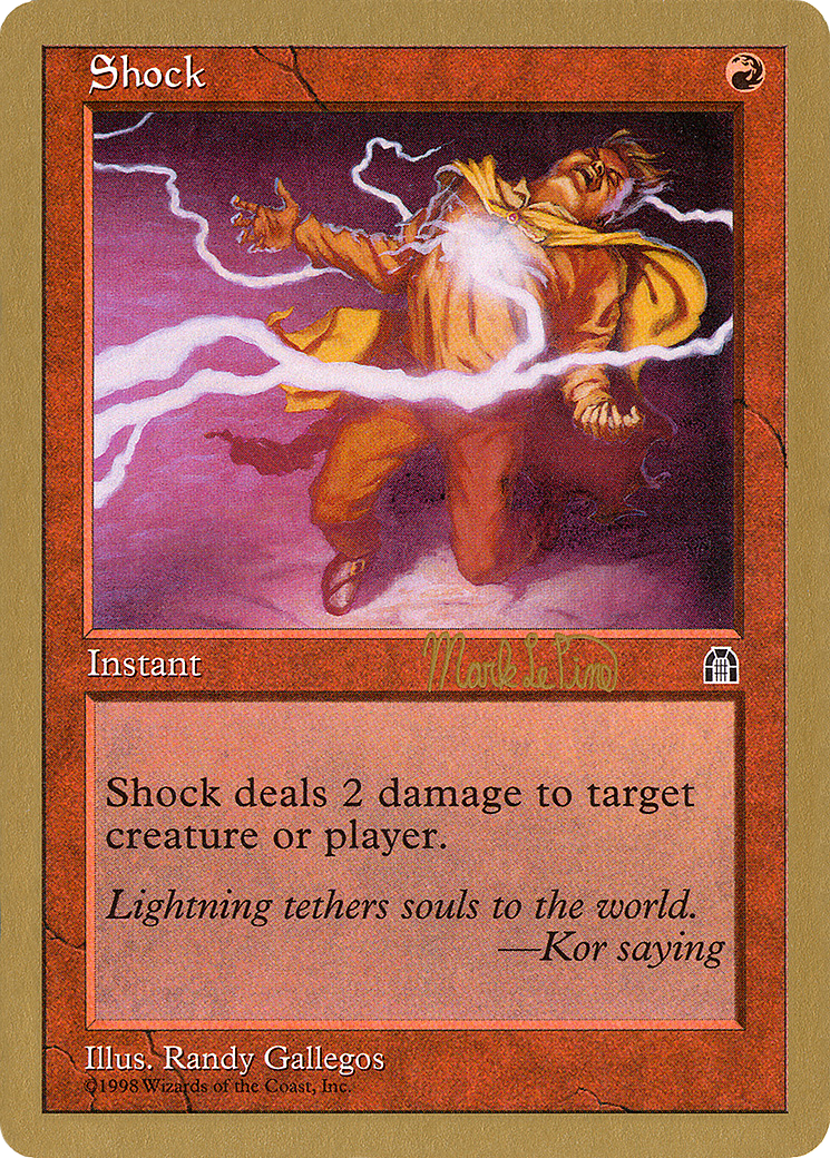 Image of Shock - 1999 Mark Le Pine (STH) (WCD-) - World Championship Decks 1999