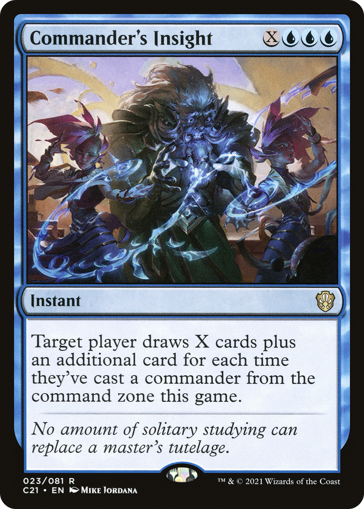Image of Commander's Insight (C21-023) - Commander 2021