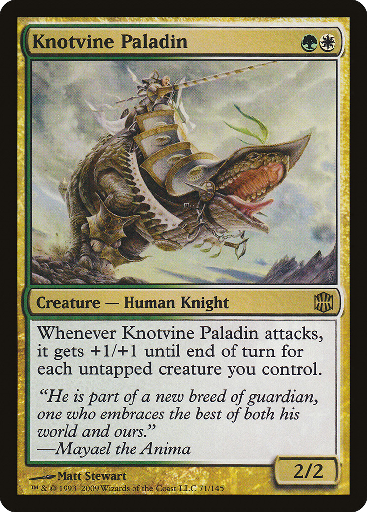 Image of Knotvine Paladin (ARB-071) - Alara Reborn