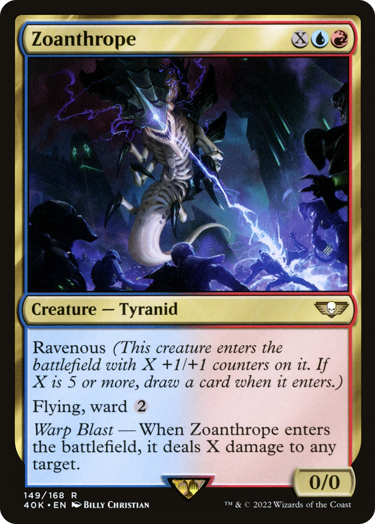 Image of Zoanthrope (40K-149) - Warhammer 40,000 Commander