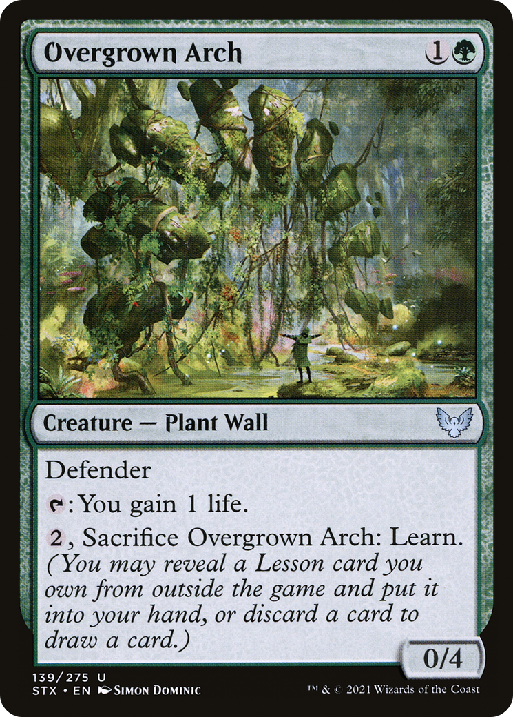 Image of Overgrown Arch (STX-139) - Strixhaven: School of Mages