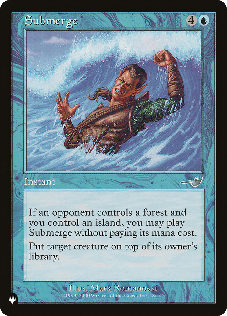 Image of Submerge (LIST-NEM-48) - The List