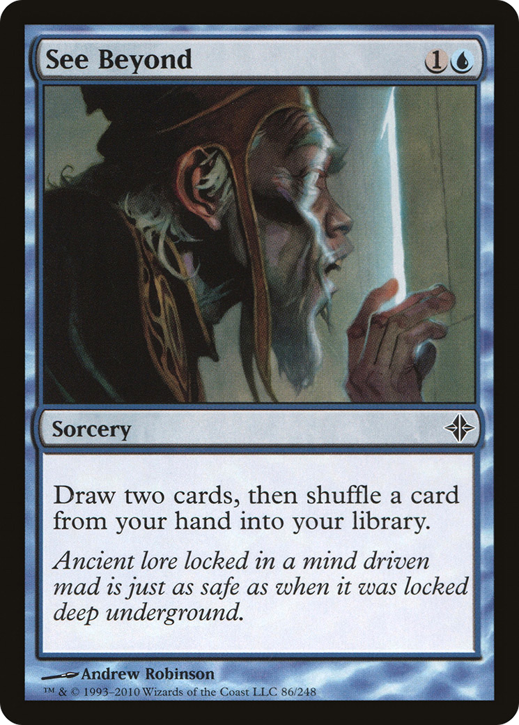 Image of See Beyond (ROE-086) - Rise of the Eldrazi Foil
