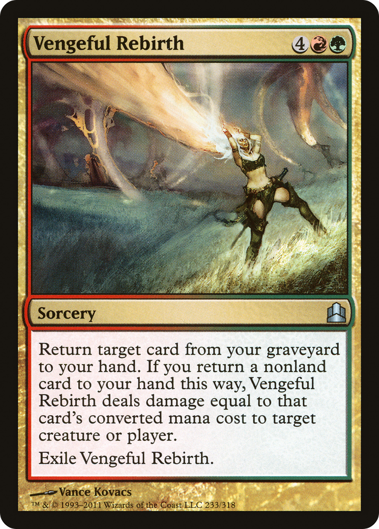 Image of Vengeful Rebirth (CMD-) - Commander 2011