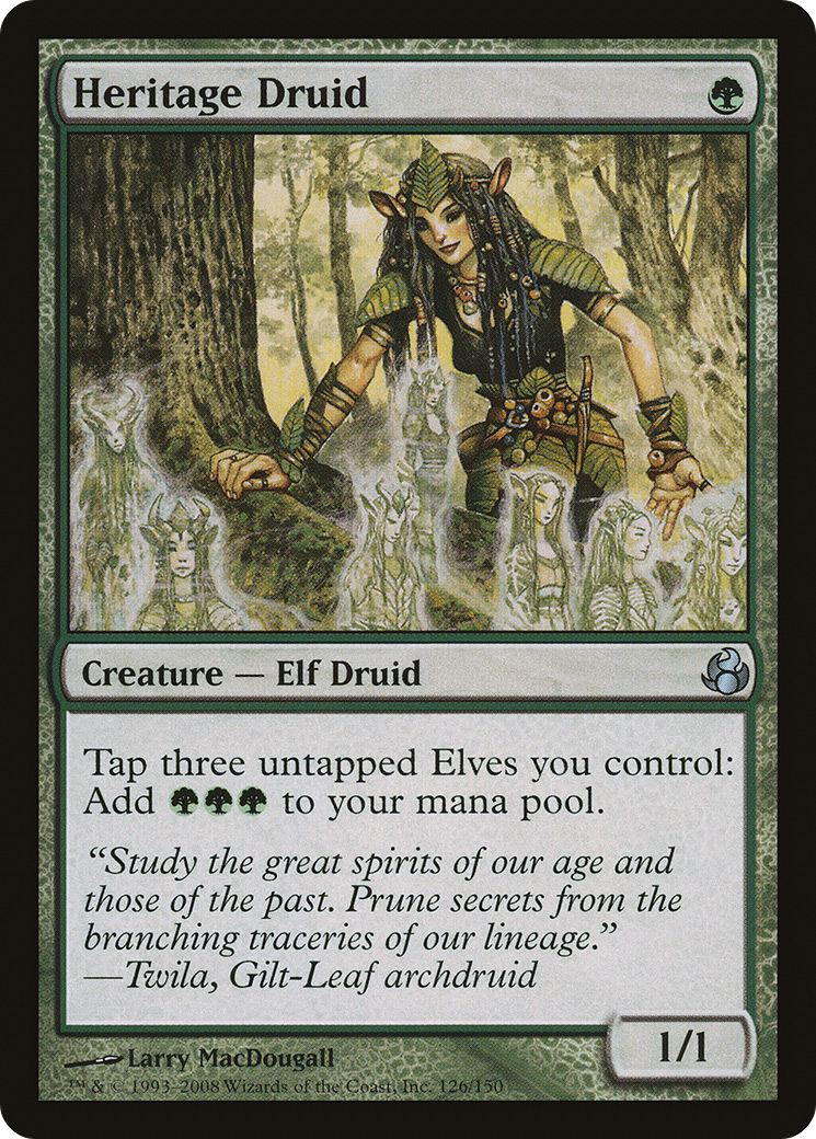 Image of Heritage Druid (MOR-126) - Morningtide Foil