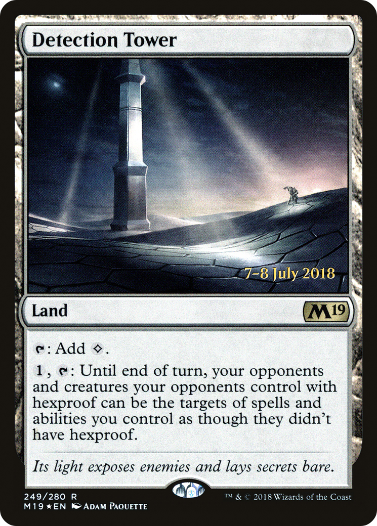 Image of Detection Tower (PRE-249S) - Core Set 2019 Promos Foil