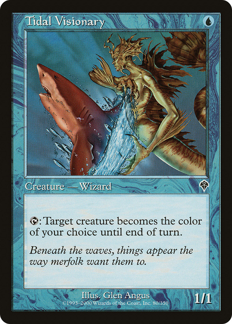 Image of Tidal Visionary (INV-080) - Invasion Foil