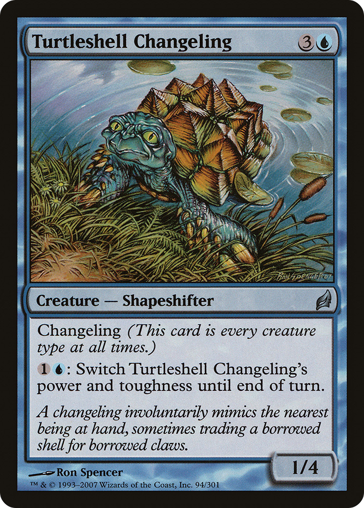 Image of Turtleshell Changeling (LRW-094) - Lorwyn Foil