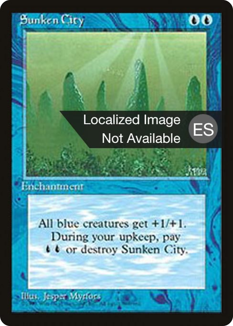 Image of Sunken City (4BB-) - Fourth Edition Foreign Black Border