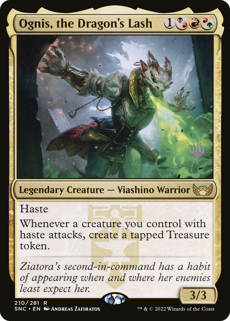 Image of Ognis, the Dragon's Lash (PPSNC-210) - Streets of New Capenna Promos