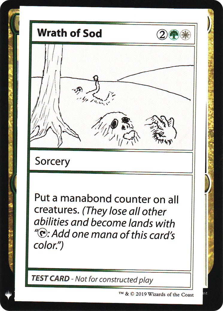 Image of Wrath of Sod (CMB1-103) - Mystery Booster Playtest Cards 2019