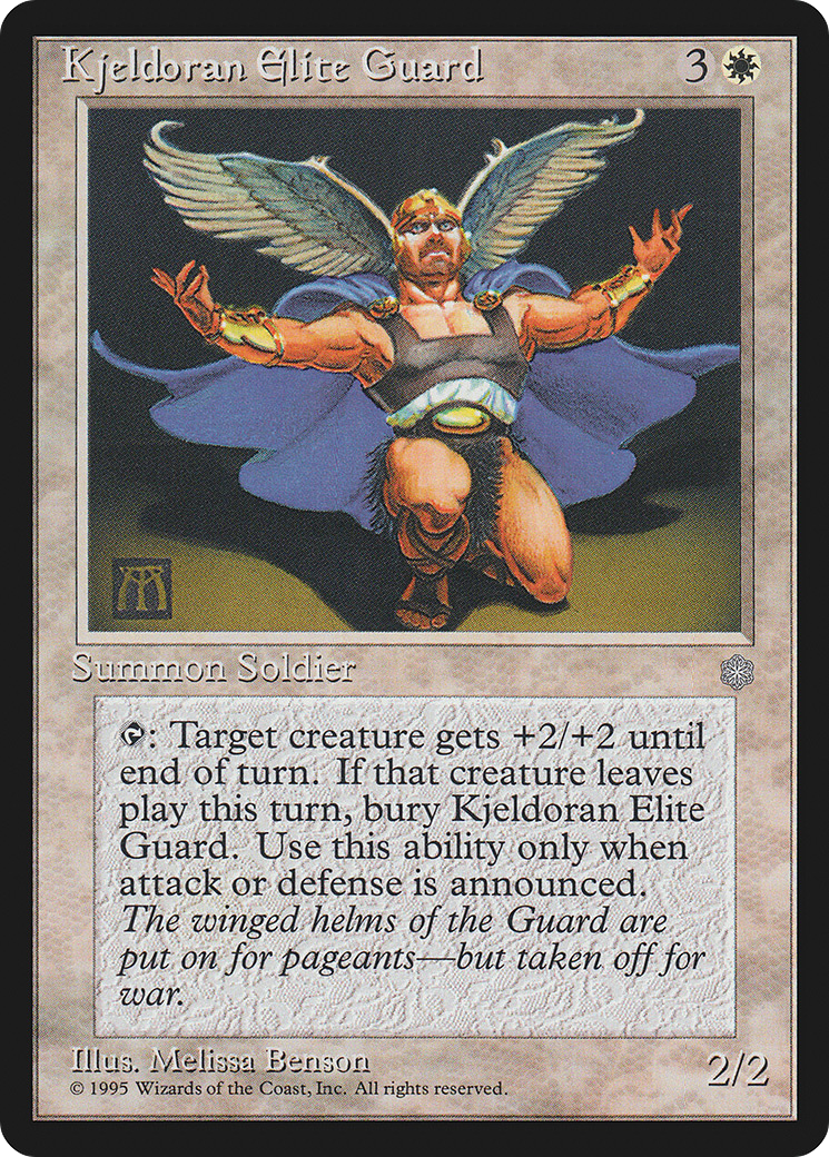 Image of Kjeldoran Elite Guard (ICE-) - Ice Age