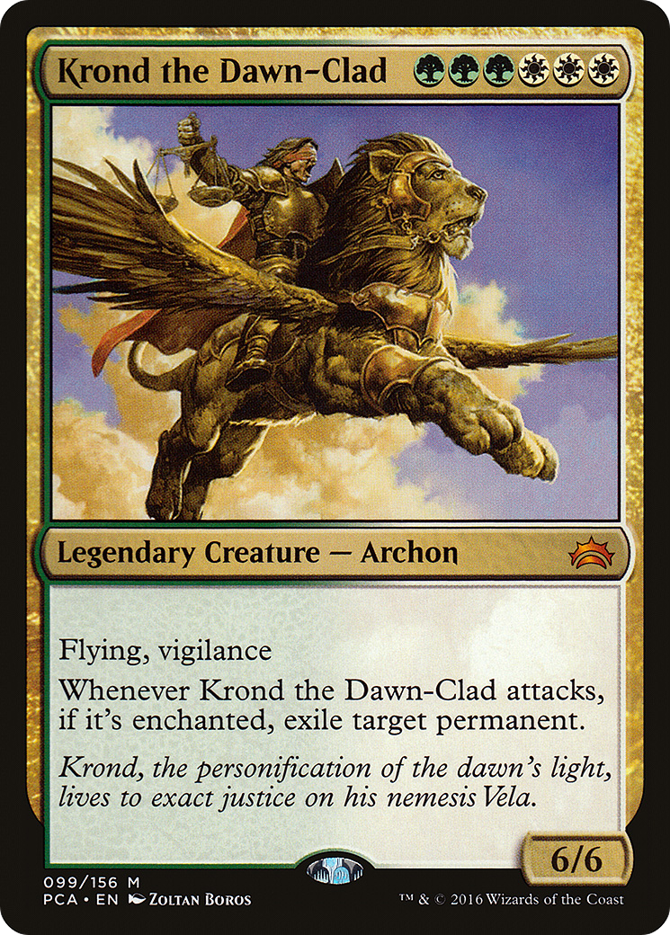 Image of Krond the Dawn-Clad (PCA-099) - Planechase Anthology