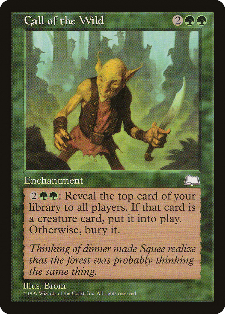 Image of Call of the Wild (WTH-) - Weatherlight