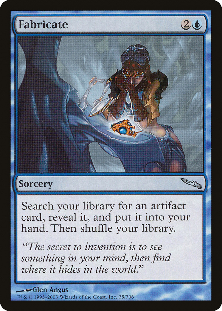Image of Fabricate (MRD-035) - Mirrodin Foil