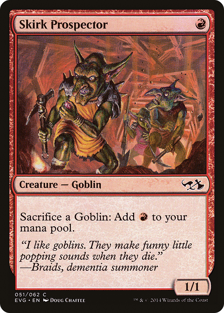 Image of Skirk Prospector (DD3-) - Duel Decks Anthology: Elves vs. Goblins