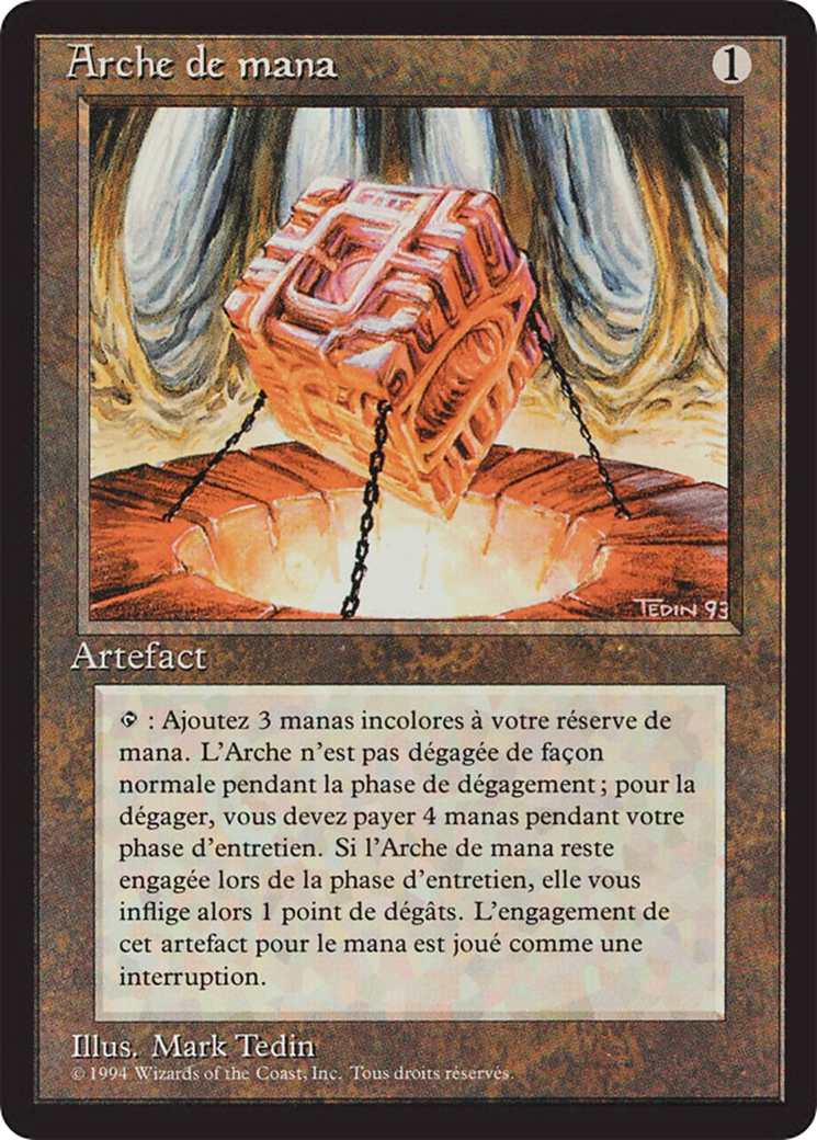 Image of Mana Vault (FBB-) - Foreign Black Border